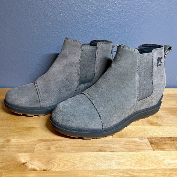 SOREL Evie II Wedge Chelsea Boot (Women’s 8) - Picture 1 of 6